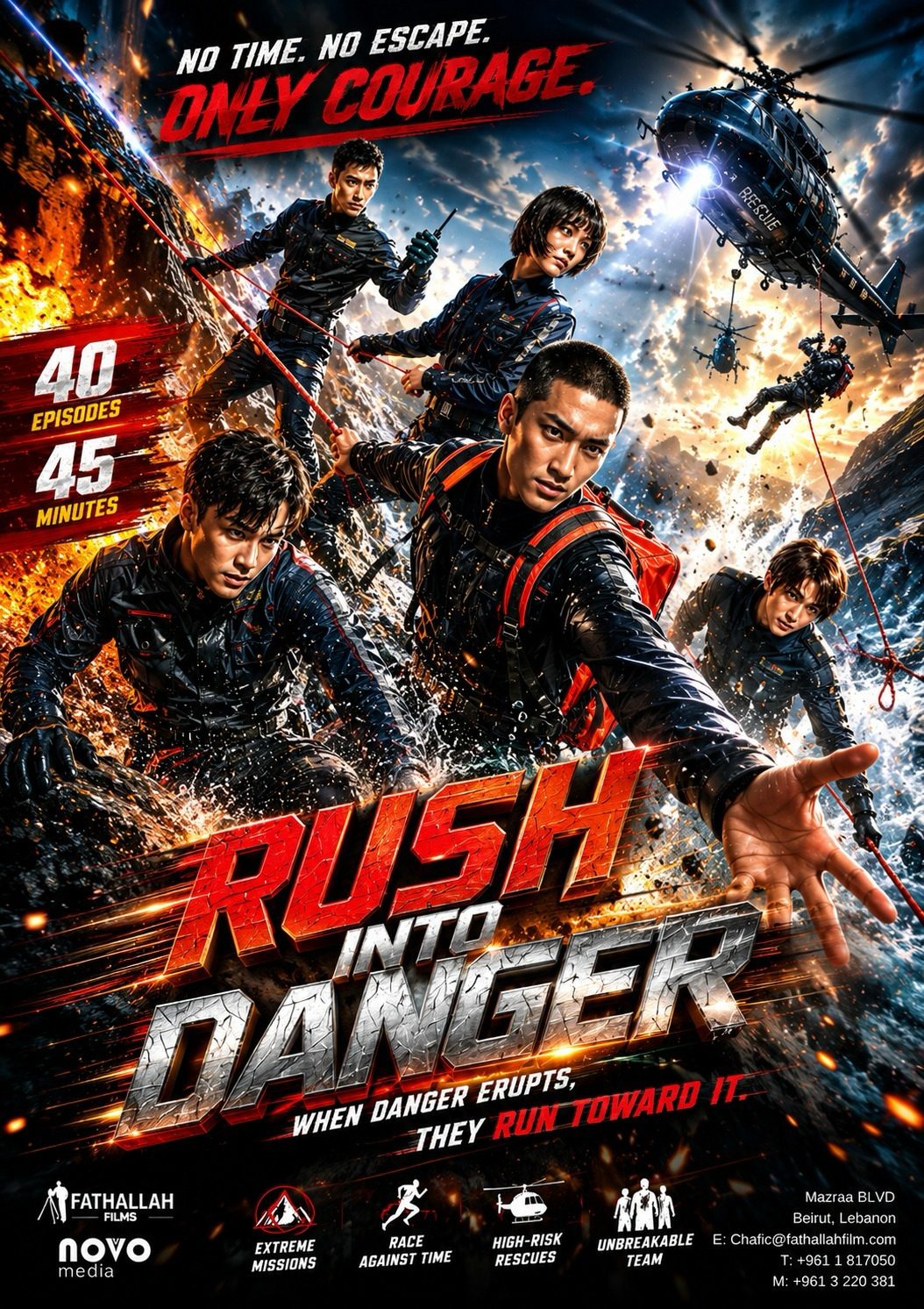 Rush Into Danger – Fathallah Films / Novo Media